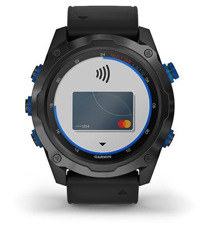 a digital watch with a blue face