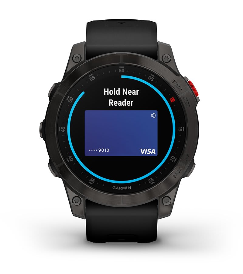 a black digital watch